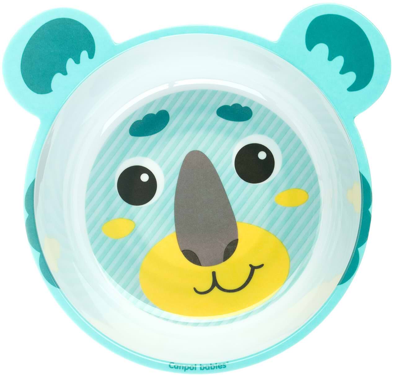 Тарілка для малюка Canpol babies Hello Little зелена (4/520_gre) - Фото 1