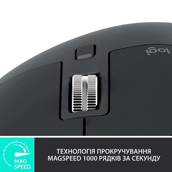 Фото - Миша бездротова Logitech MX Master 3S Performance Graphite (910-006559)