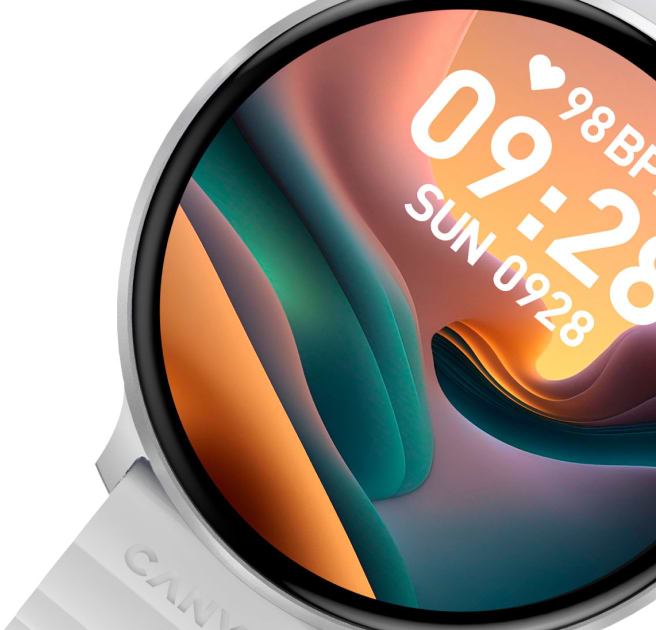 Фото - Смарт-часы Canyon Jacky SW-69 Green Orange (CNS-SW69BG)