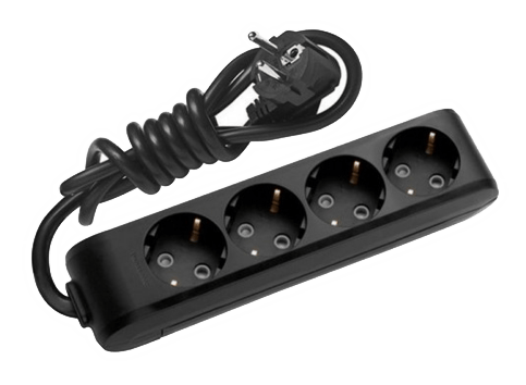 Удлинитель 220В Panasonic 4р 3m (23056)