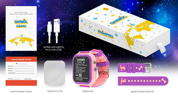 Фото - Уценка - Детские часы GARMIX PointPRO-200 4G/GPS/WIFI/VIDEO CALL PINK