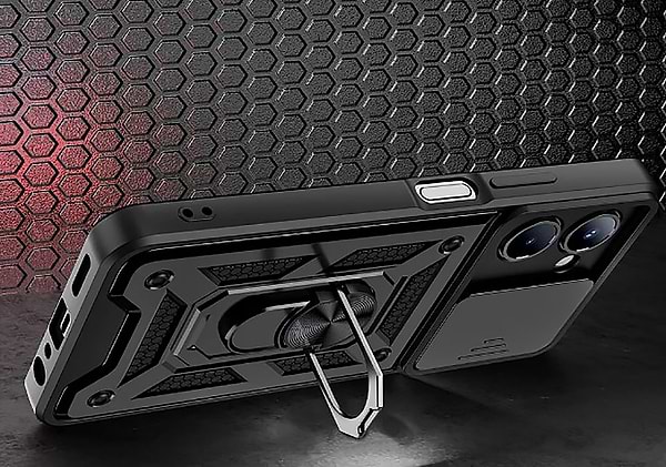 Фото - Чохол для смартфону BeCover Military for Vivo Y36 4G/Y36 5G Black (710025)
