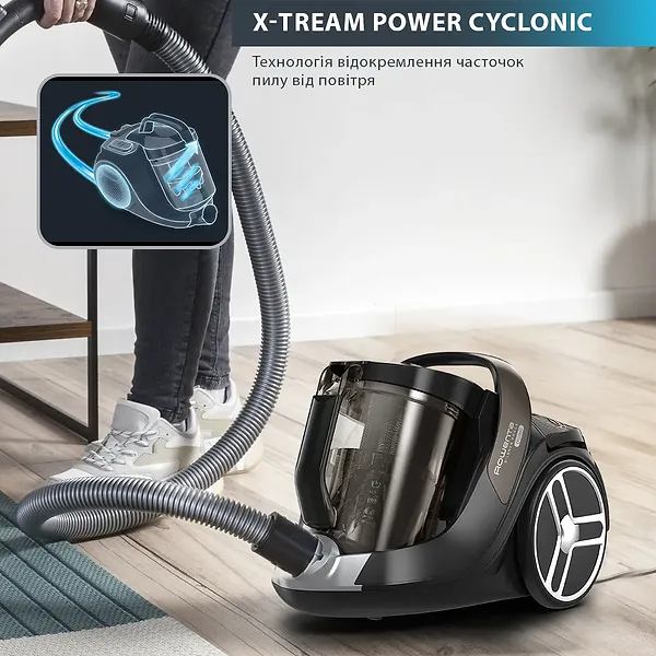 Фото - Пилосос для сухого прибирання без мішка Rowenta RO7260EA