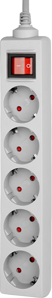 Фото - Сетевой фильтр Ultra SSG5-1.8 (5 роз.,1.8 м) серый