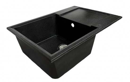 Фото - Мийка кухонна+змішувач Adamant Horizon Medium чорний (4824296104403)