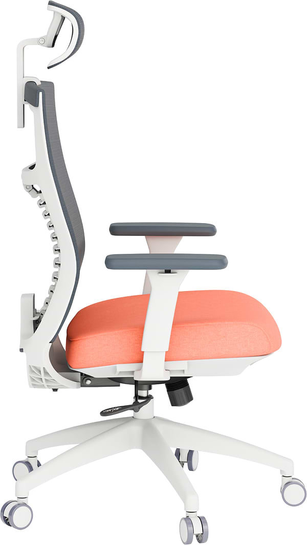 Фото - Кресло офисное OfficePro Balance (OC550-W-DG-OR) White/Dark Gray/Orange