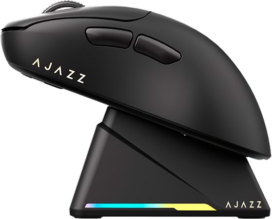 Фото - Миша бездротова ігрова Ajazz AJ179PRO -3 Mod-Black-Pixart 3395-8K (AJ179-PRO-B)