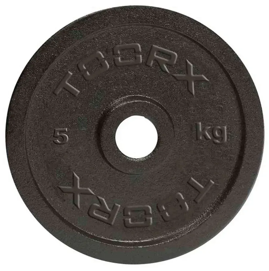 Диск для штанги Toorx 5 кг 25 мм Black (DGN-5)