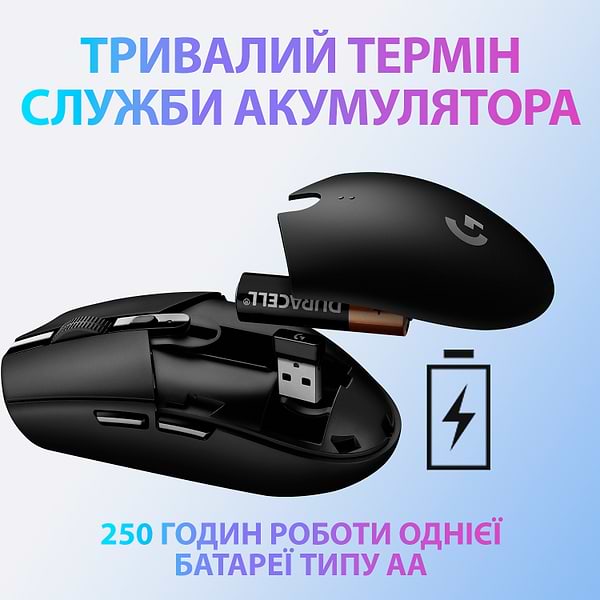 Фото - Мышь беспроводная игровая Logitech G305 USB White (910-005291)