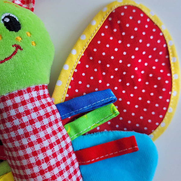 Фото - Погремушка Macik палочка Ферма Бабочка (МС 010302-01)