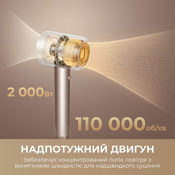 Фото - Фен Dreame Gusto G40 Pink Gold