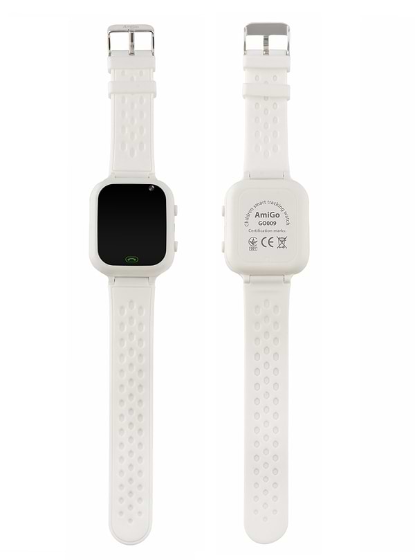 Фото - Дитячий годинник AmiGo GO009 Camera+LED WIFI White