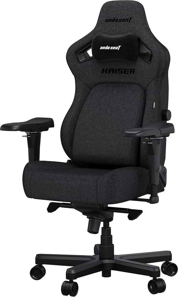 Фото - Крісло для геймерів Anda Seat Kaiser 4 Size XL Dark Gray Linen Fabric (AD12YDDC-XLL-20-GB-CF)