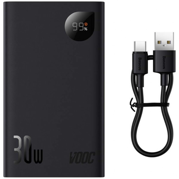 Фото - Батарея мобільна Baseus Adaman2 OE 20000mAh 2xUSB+TypC PDQC3.0 30W USBtoTypC (PPAD050101)