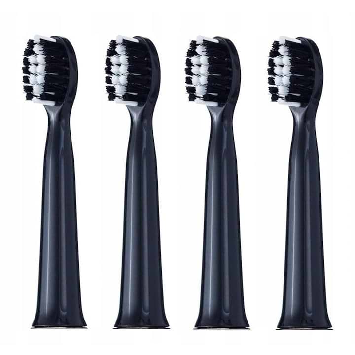 Насадка для зубной щетки Vitammy Harmony 4 шт. Black (TH1811-4 black) - Фото 1