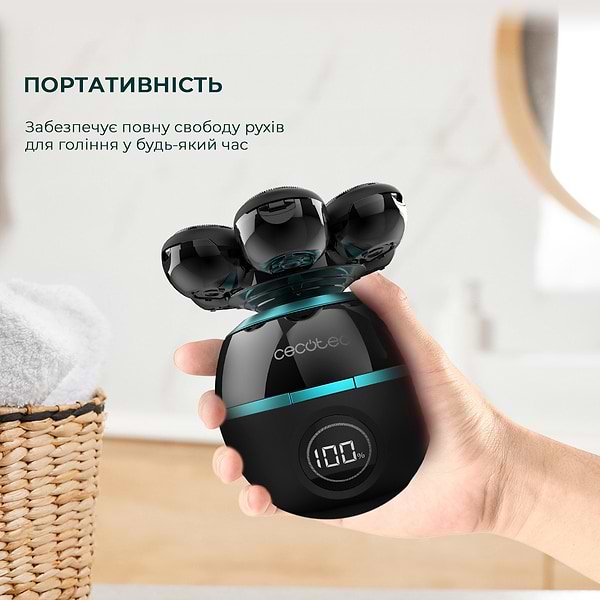 Фото - Бритва Cecotec Shamers Bamba PrecisionCare Skull Shaver (CCTC-04443)