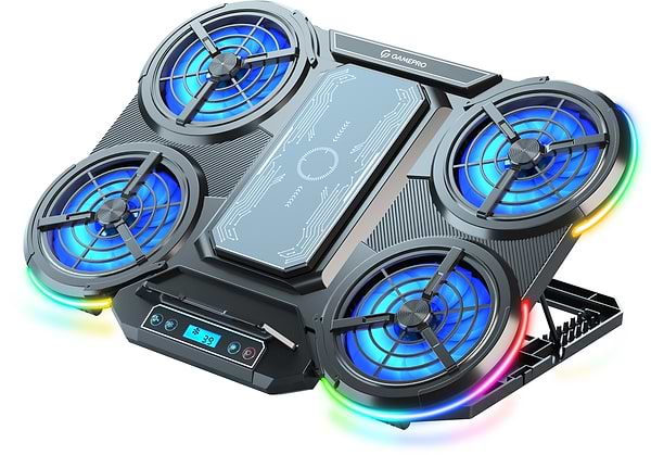Фото - Підставка під ноутбук охолоджуюча GamePro CP1450 Black