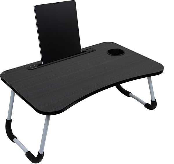 Фото - Стіл для ноутбука Dyxon Transformix 2 USB LED Fan Black Wood (DXN-snb-tmx2bwd)