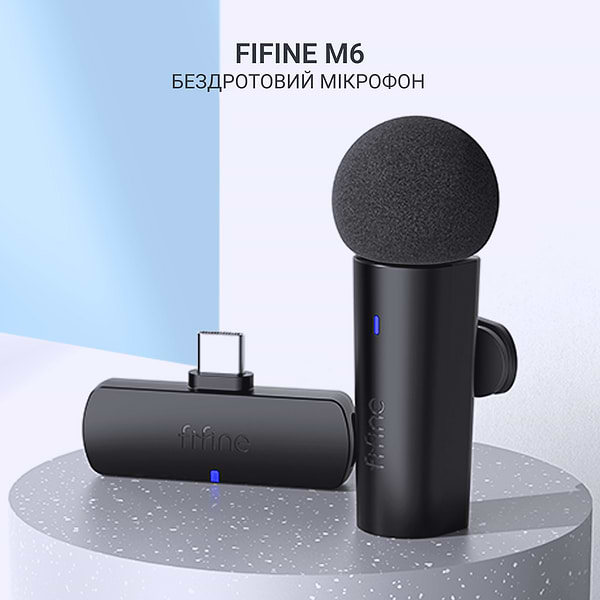 Фото - Микрофон для смартфона Fifine M6