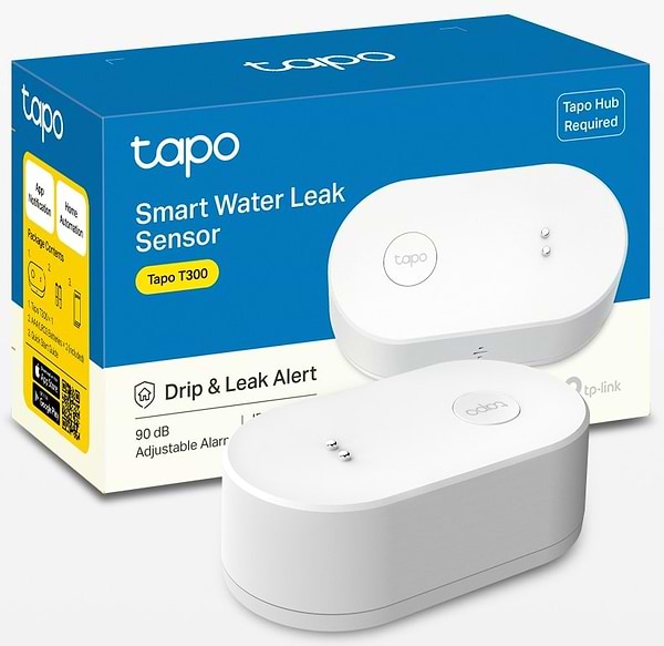Фото - Беспроводной датчик обнаружения затопления TP-Link Tapo T300