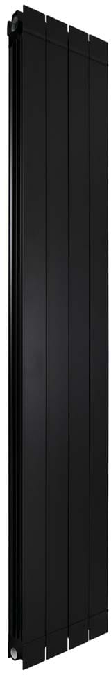 Радиатор отопления Nova Florida Ledro S/90 2000 мм Black coffee 4 секції (81GLE05404)