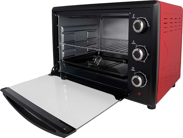 Фото - Уценка - Печь электрическая Liberton LEO-480 Red