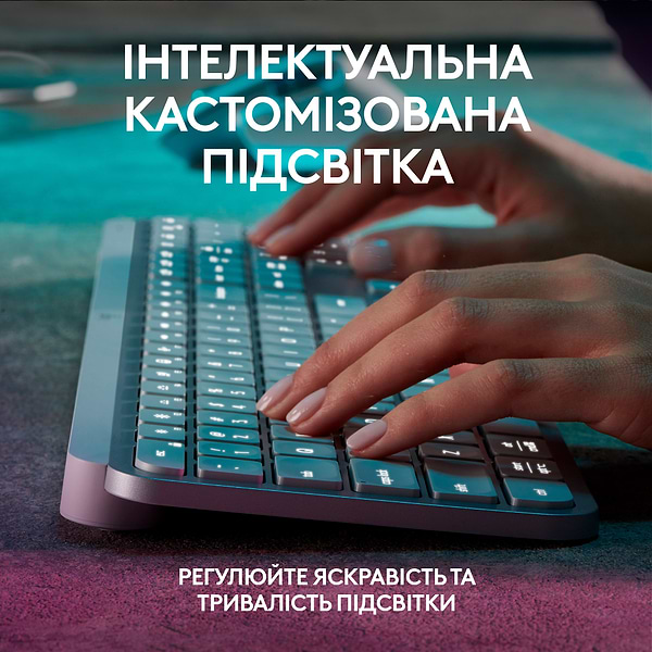 Фото - Клавіатура бездротова Logitech MX Keys S Wireless Pale Grey (920-011588)