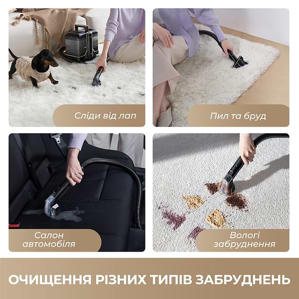 Фото - Пылесос моющий с аквафильтром Dreame N10