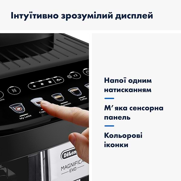 Фото - Кофемашина Delonghi ECAM290.61.B Magnifica Evo