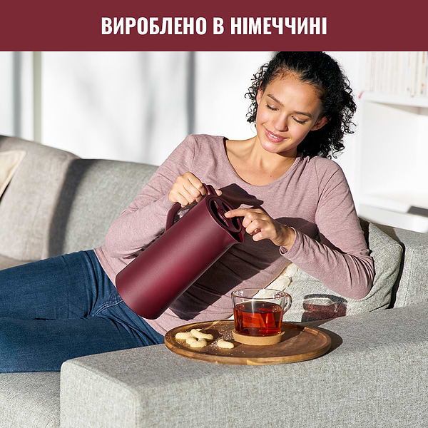 Фото - Термокувшин Tefal N4170210 MOTIVA 1,0 л бордо