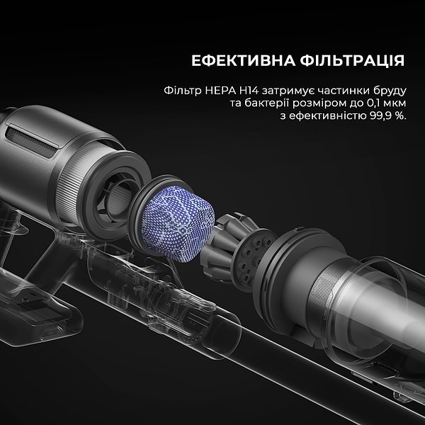 Фото - Пилосос ручний для дому Dreame Z30 (VZV17A)