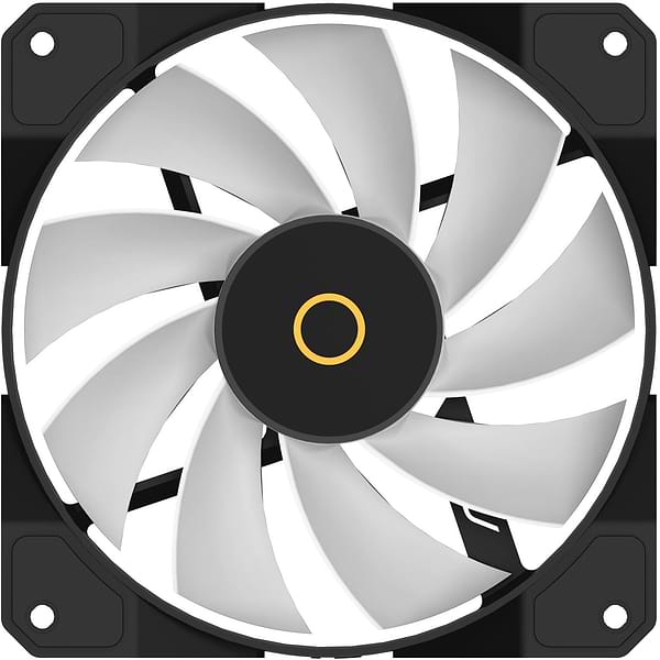 Фото - Корпусный вентилятор OCYPUS 120MM BETA F12 BK ARGB REVERSE BLADE (BETA-F12-BK1AM01X-GL)