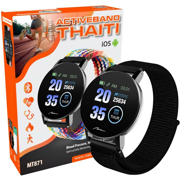 Фото - Уценка - Смарт-часы Media-Tech Active-Band Thaiti (MT871)