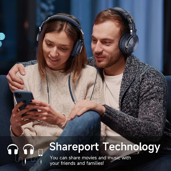 Фото - Навушники накладні дротові OneOdio Pro 10 Deep Blue