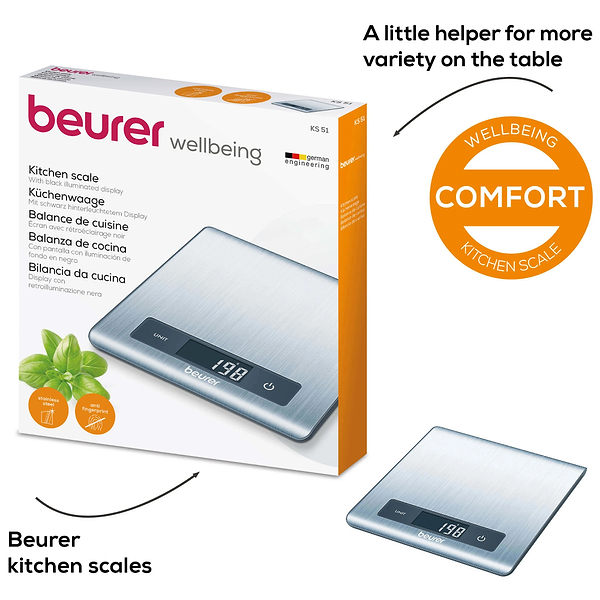 Фото - Ваги кухонні Beurer KS 51