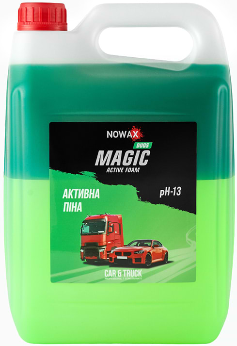 Шампунь для авто NOWAX Magic Active Foam Duos, 5L (NX05115)