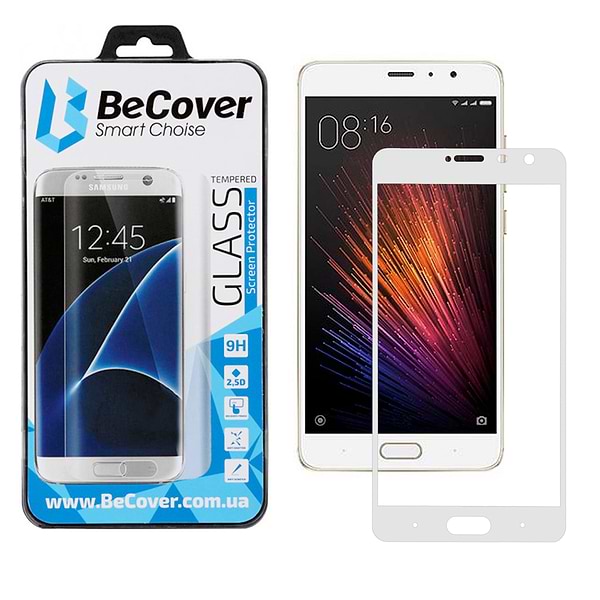 Фото - Захисне скло для смартфона BeCover Xiaomi Redmi Pro White (701001)