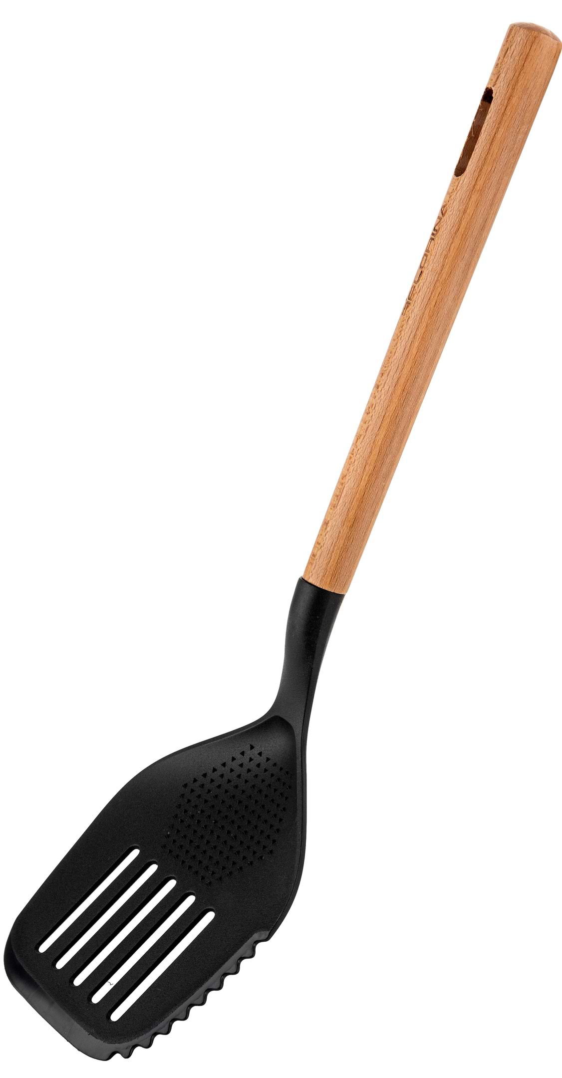 Купити Лопатка кухонна FLORINA Timber PBT Black (4B0069) - Фото 1 Лопатка кухонна FLORINA Timber PBT Black (4B0069) - Фото 1