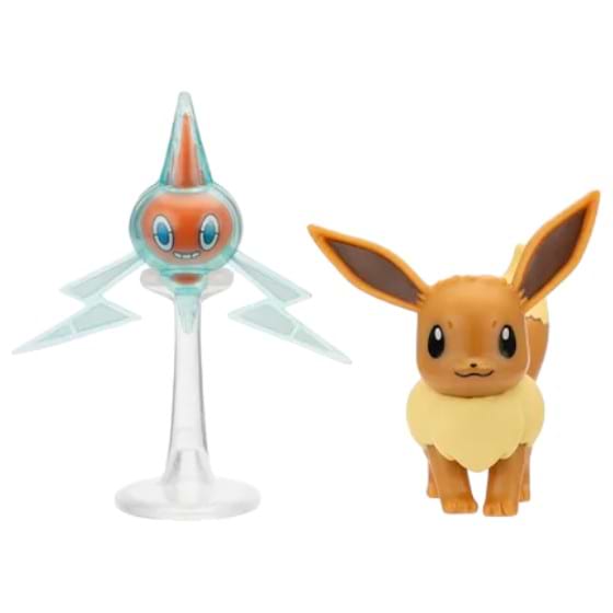 Фото - Набор игровых фигурок Pokemon W17 - ИВИ И РОТОМ (PKW3567-W17)