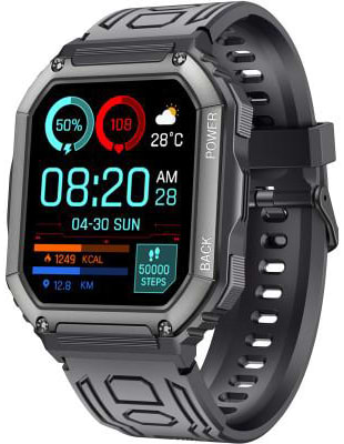 Фото - Смарт-годинник Gelius Pro GP-SW007 Tactical Navy Bluetooth call (IP68) Black