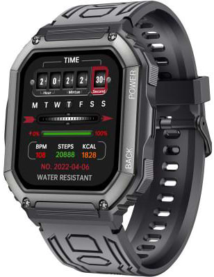 Фото - Смарт-годинник Gelius Pro GP-SW007 Tactical Navy Bluetooth call (IP68) Black
