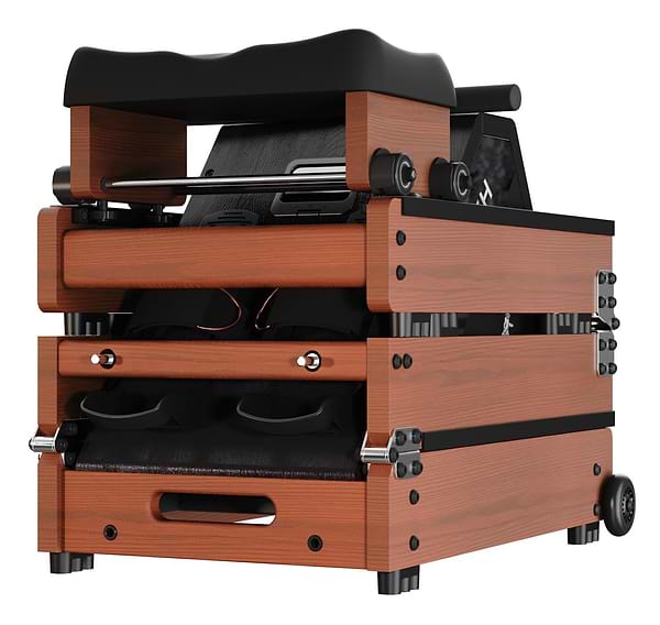 Фото - Гребний тренажер Kingsmith WR20 (RMWR20F) червоний дуб