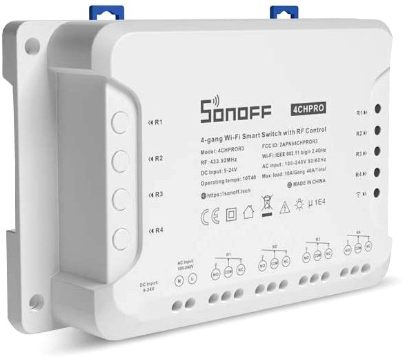 Фото - Умный диммер Sonoff 4CHPROR3