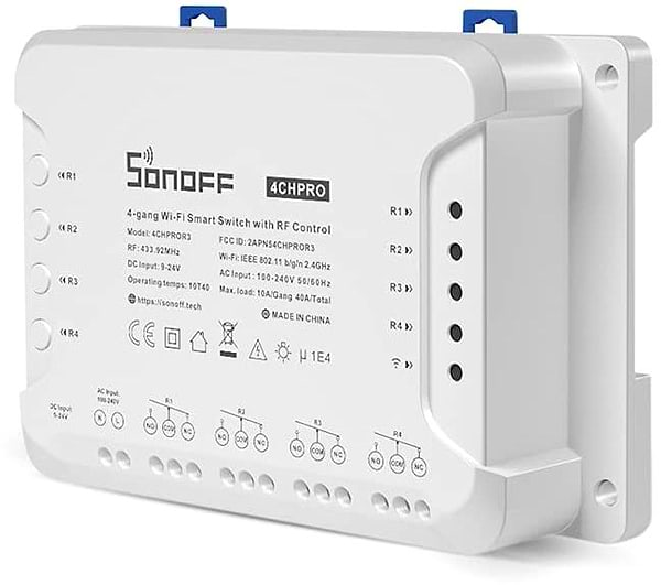Фото - Умный диммер Sonoff 4CHPROR3
