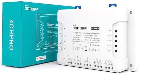Фото - Умный диммер Sonoff 4CHPROR3