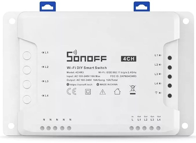 Розумний диммер Sonoff 4CHR3