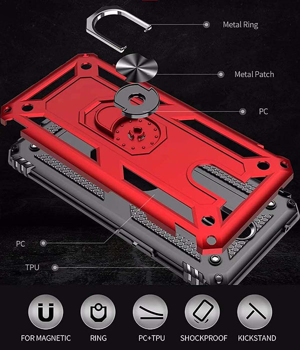 Фото - Чохол для смартфону BeCover Military for Xiaomi Redmi Note 8 Black (704595)