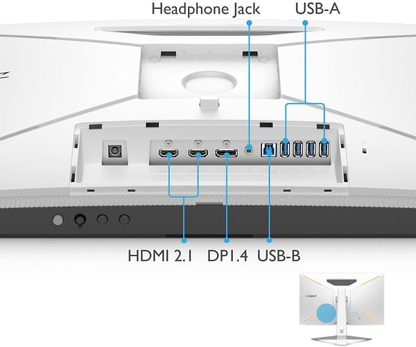 Фото - Монитор игровой BenQ EX2710U (9H.LKTLA.TBE)