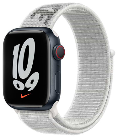 Ремешок для смарт-часов Apple 41mm Summit White Nike Sport Loop - Regular (ML2W3ZM/A)