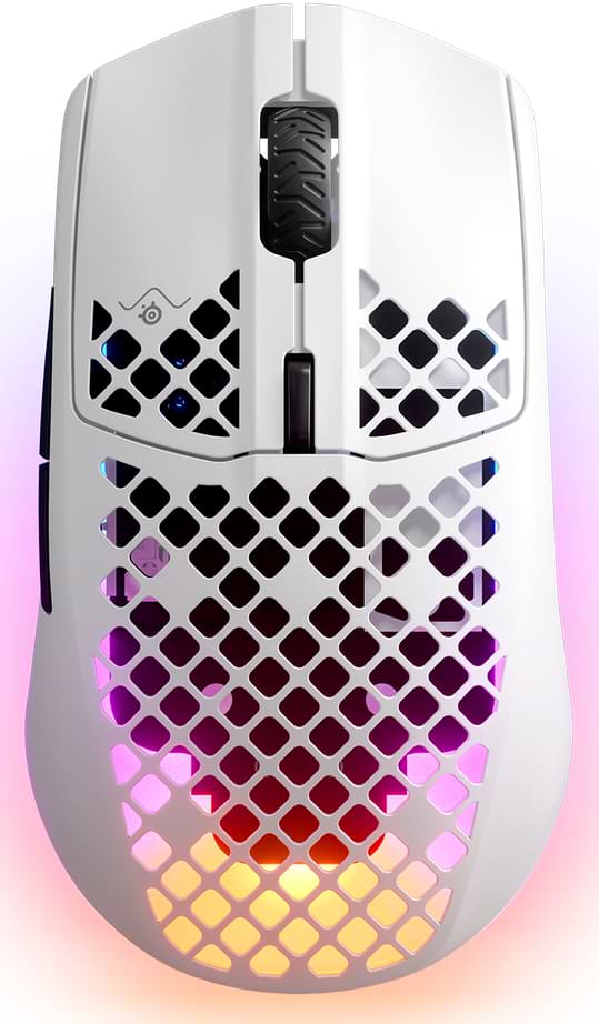 Мышь беспроводная игровая SteelSeries Aerox 3 Snow (62608) - Фото 1